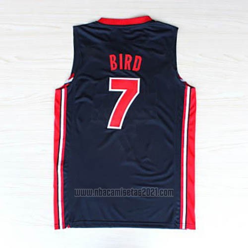 Camiseta USA 1992 Larry Bird #7 Negro